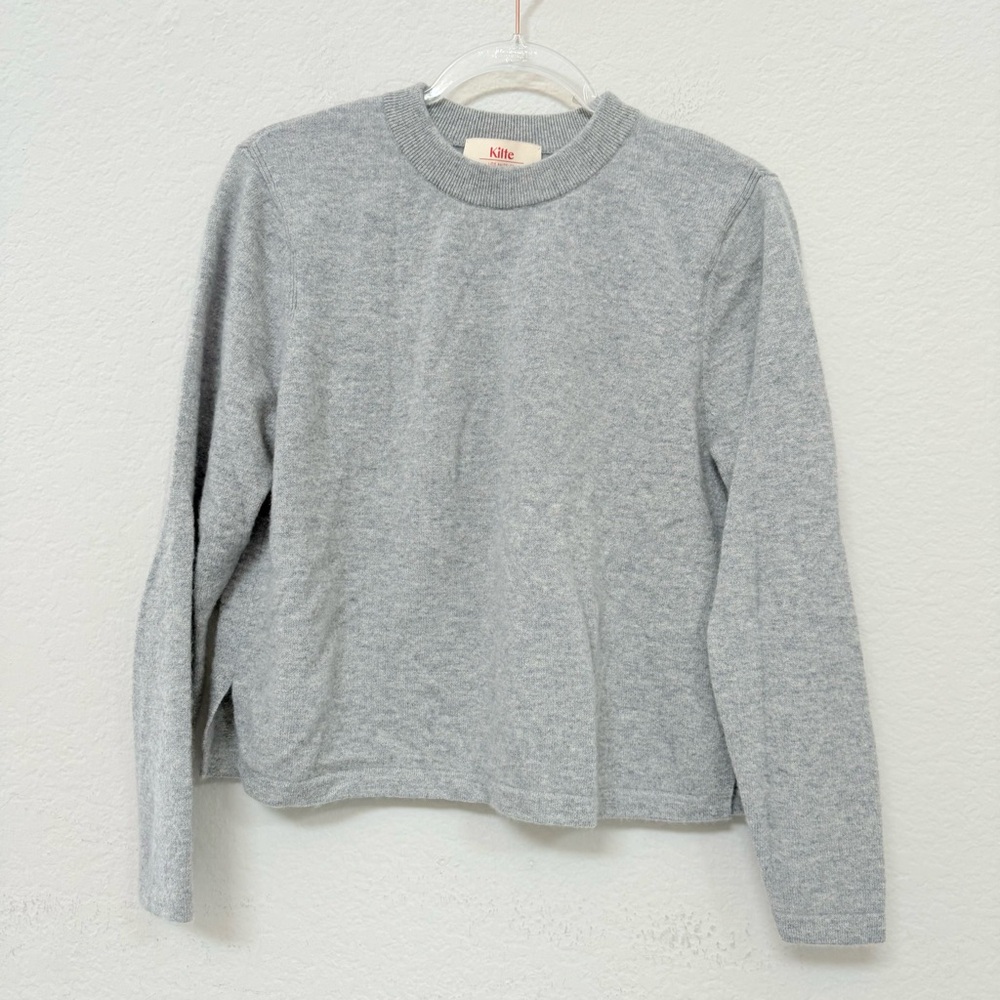 Kilte Longsleeve Liz Set Earl Gray Size Medium Cashmere - Picture 3 of 9